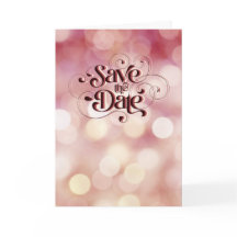 Save the Date (Sprichwörter 18:22) Burgund/Tan/Wei