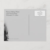 Save the Date Spuk Sky Ankündigung Postkarte (Rückseite)