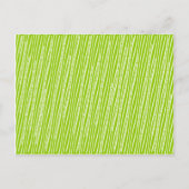 Save the Date Squiggley Lines Ankündigung Postcar (Vorderseite)