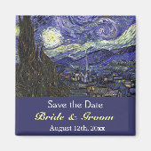 Save the Date, Starry Night Magnet (Vorne)