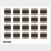 Save the Date Sticker für Latte Stars (Blatt)