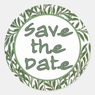 Save the Date Stickers