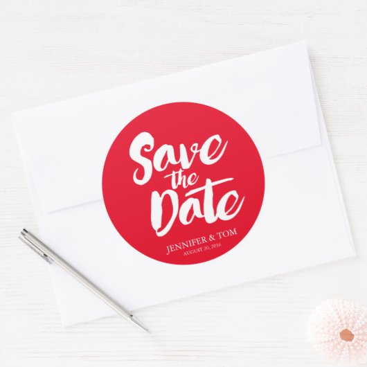 Save the Date Stickers | ABWEICHUNGEN (Umschlag)