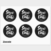 Save the Date Stickers | ABWEICHUNGEN (Blatt)