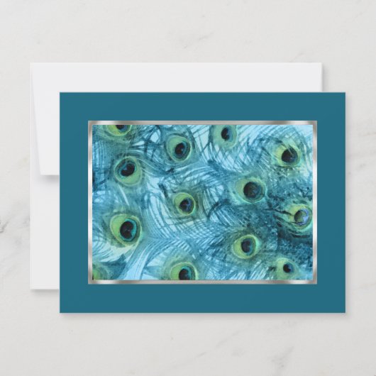 Save the Date stolz als Pfauenhaus-Set 1112 (Vorderseite)