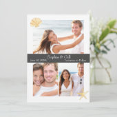 Save the Date Strand (Stehend Vorderseite)