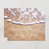 Save the Date Strand (Vorne/Hinten)