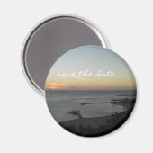 Save the Date Strand Magnet (Vorderseite/Rückseite)