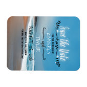 Save the Date Strand Magnet (Horizontal)