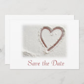 Save the Date/Strandherz Save The Date (Vorne/Hinten)