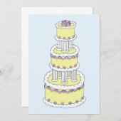 Save the Date Stylish Cake (Vorne/Hinten)