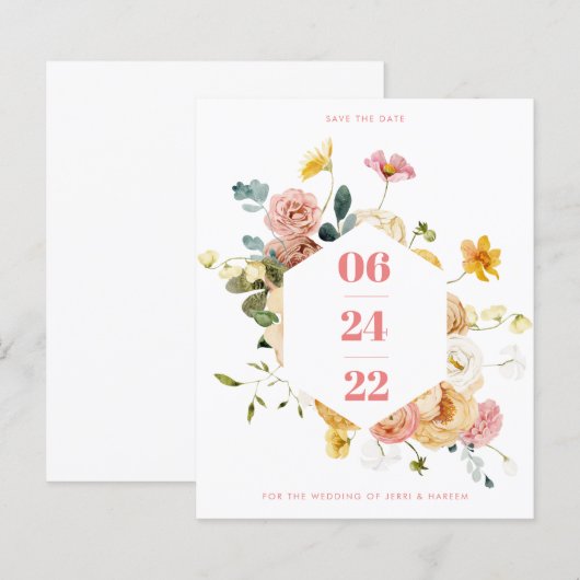 Save the Date | Sutton (Vorne/Hinten)