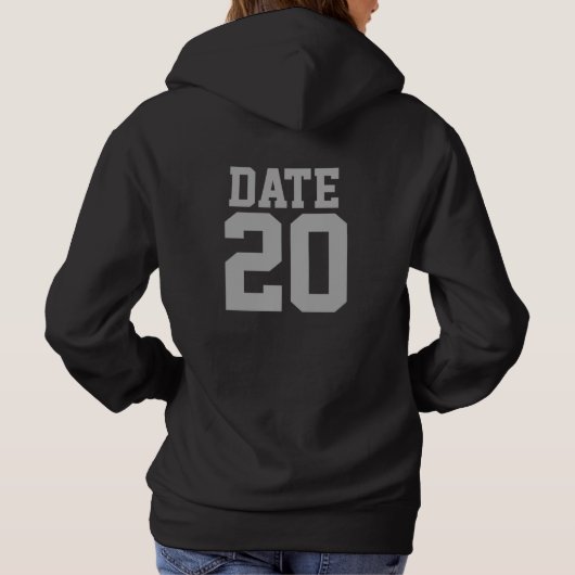 Save the Date Sweatshirt (Rückseite)