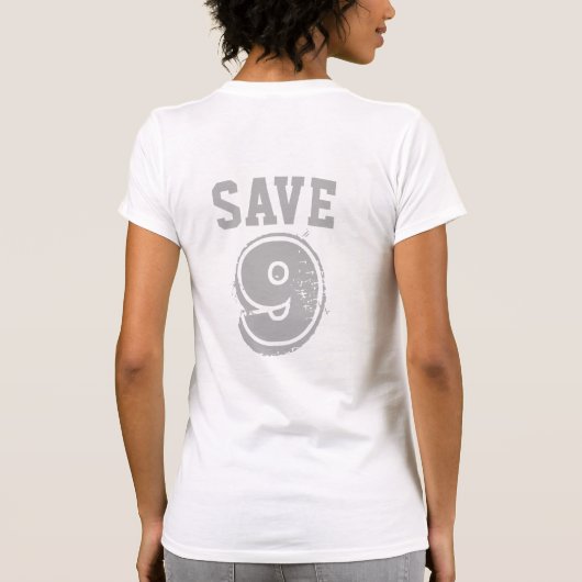 Save the Date T - Shirt (Rückseite)
