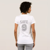 Save the Date T - Shirt (Schwarz voll)