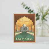 Save The Date | Taj Mahal, Indien Ankündigungspostkarte (Stehend Vorderseite)