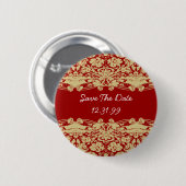 Save the Date Text mit Schaltflächen anpassen Button (Vorne & Hinten)