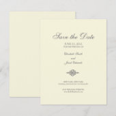 Save the Date // The Elegance Collection (Vorne/Hinten)