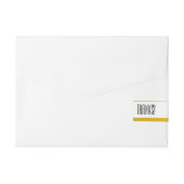 Save the Date, toll Rundum-Adressaufkleber (Rückseite)