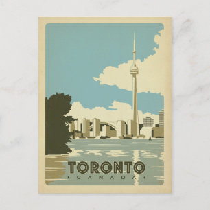 Save The Date   Toronto, Ontario 2 Ankündigungspostkarte