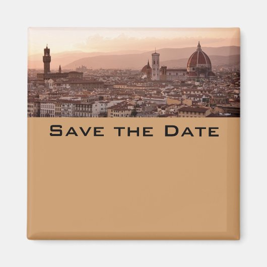 Save the Date Toskana Magnet (Vorne)