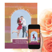 Save the Date Trending | Foto Orange Berry Limon