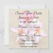 Save the Date Tropische Hochzeit (Vorderseite)