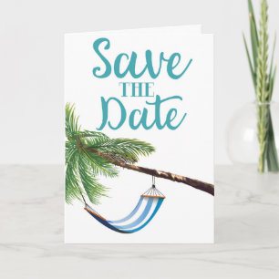 Save the Date tropisches Paradies