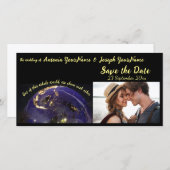 Save the Date True Love Wedding Ankündigung (Vorne/Hinten)