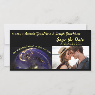 Save the Date True Love Wedding Ankündigung