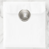 Save the Date Umschlag Aufkleber (Tasche)