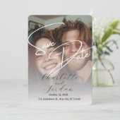 Save the Date: Unsere Liebe-Geschichte geht weiter Einladung (Stehend Vorderseite)