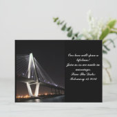 Save the Date, unsere Liebe wird ein Leben verbrin Date (Stehend Vorderseite)