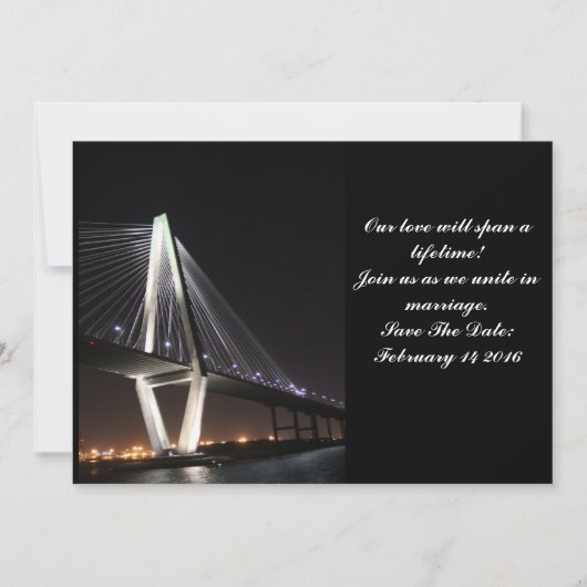 Save the Date, unsere Liebe wird ein Leben verbrin Save The Date (Vorderseite)