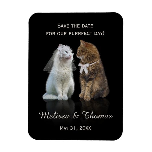 Save the Date unseres Zieltages Magnet (Vertikal)