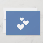 Save the Date verabredet Profil Einladung (Rückseite)