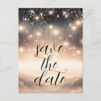 Save the Date verzauberte Sky Tree Glow Stars