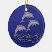 Save the Date Verzierungseinladungen Keramik Ornament (Links)