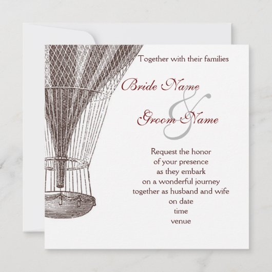 Save the Date viktorianisch (Rückseite)