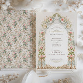 Save the Date Viktorianische Elegance Einladung