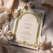 Save the Date Viktorianische Königliche Hochzeit Einladung