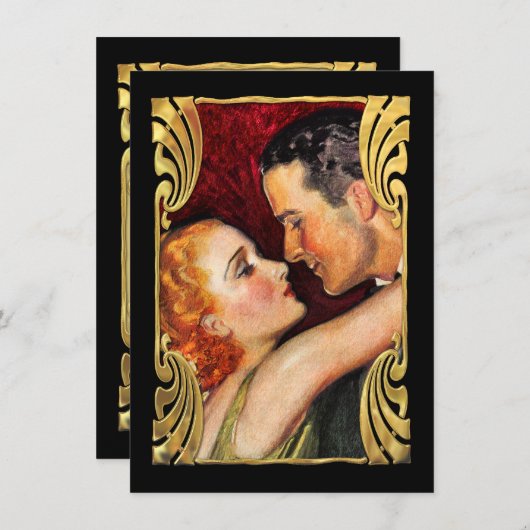 Save the Date Vintag (Vorne/Hinten)