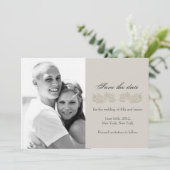 Save the Date // Vintag Inspiriert Sammlung (Stehend Vorderseite)