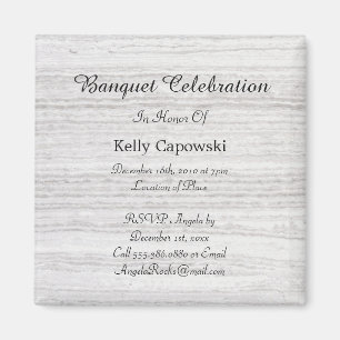 Save the Date Vintag Magnet