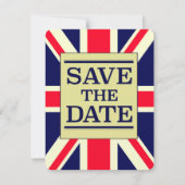 Save the Date Vintage Gewerkschaft Jack (Rückseite)