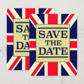 Save the Date Vintage Gewerkschaft Jack (Vorne/Hinten)