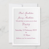 Save the Date Vintage Kamera Einladung (Vorderseite)