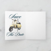 Save the Date Vintage-Roller (Innenseite)
