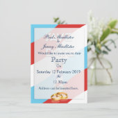 Save the Date Vintager Barberladen Einladung (Stehend Vorderseite)