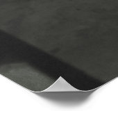 Save the Date Vintager Flugzeughanger Poster (Ecke)